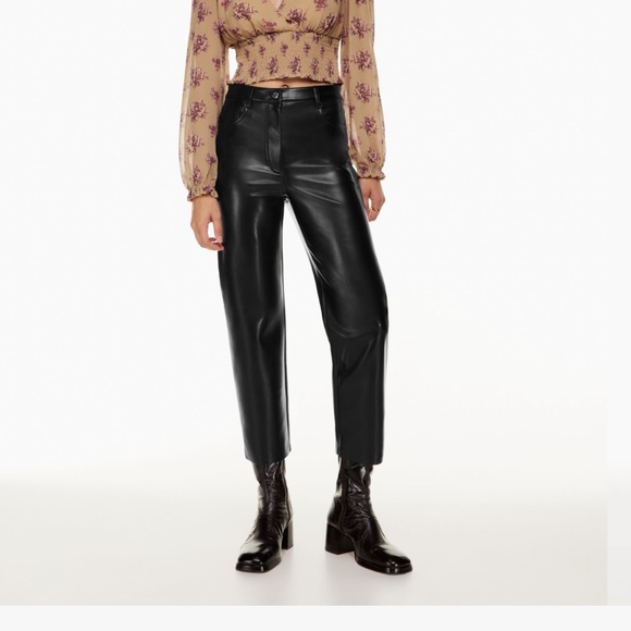 ARITZIA WILFRED CROPED MELINA PANT - Picture 1 of 4